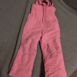 Swiss Tech Kids Pink Overalls